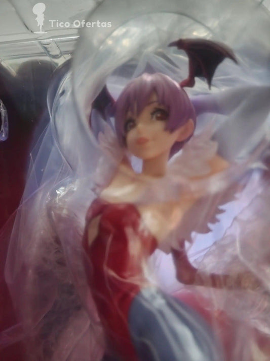 Dim Gray Figura Darkstalkers Morrigan Aensland Bishoujo 1/7 - Kotobukiya | Tico Ofertas Costa Rica