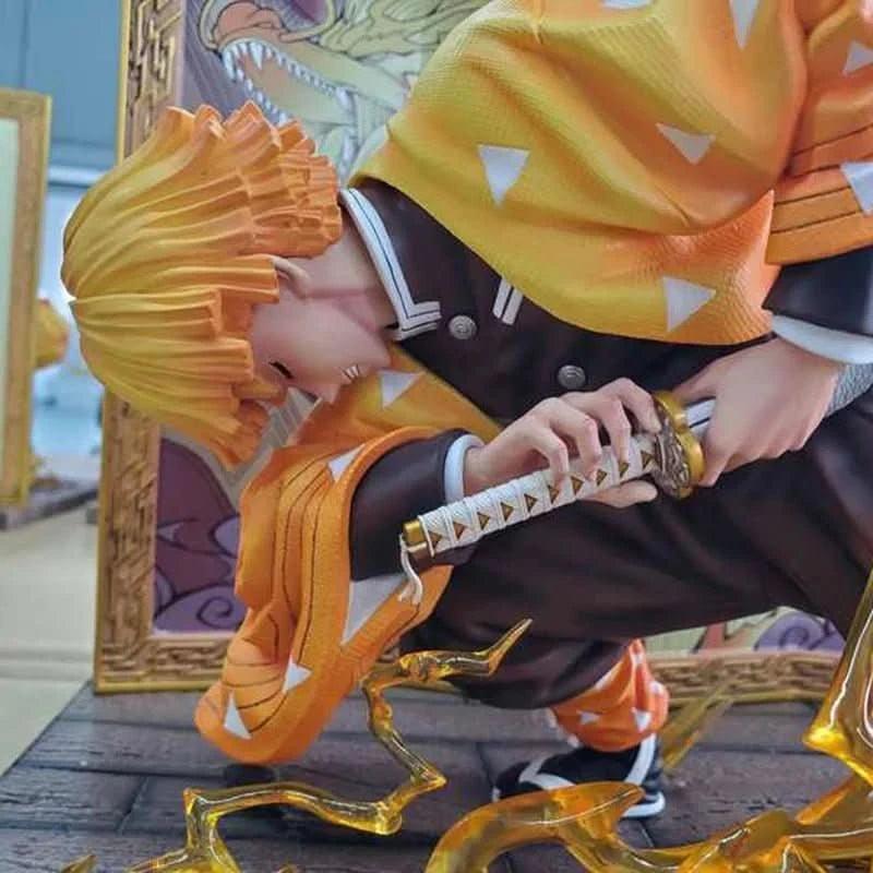 Dim Gray Figura Demon Slayer: Agatsuma Zenitsu | 24CM PVC | Tico Ofertas Costa Rica