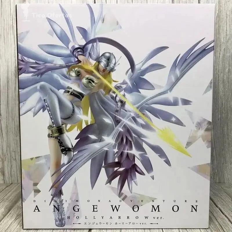 Light Gray Figura Digital Monster - Angewomon y Magnaangemon con Luz | Figuras Anime Costa Rica, PVC, Modelo de Colección Bandai y Regalo