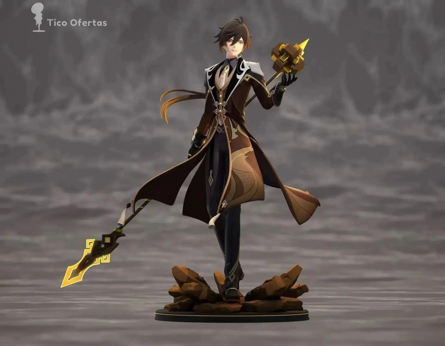 Dim Gray Figura Genshin Impact Zhongli | Tienda Figuras Tico Ofertas Costa Rica