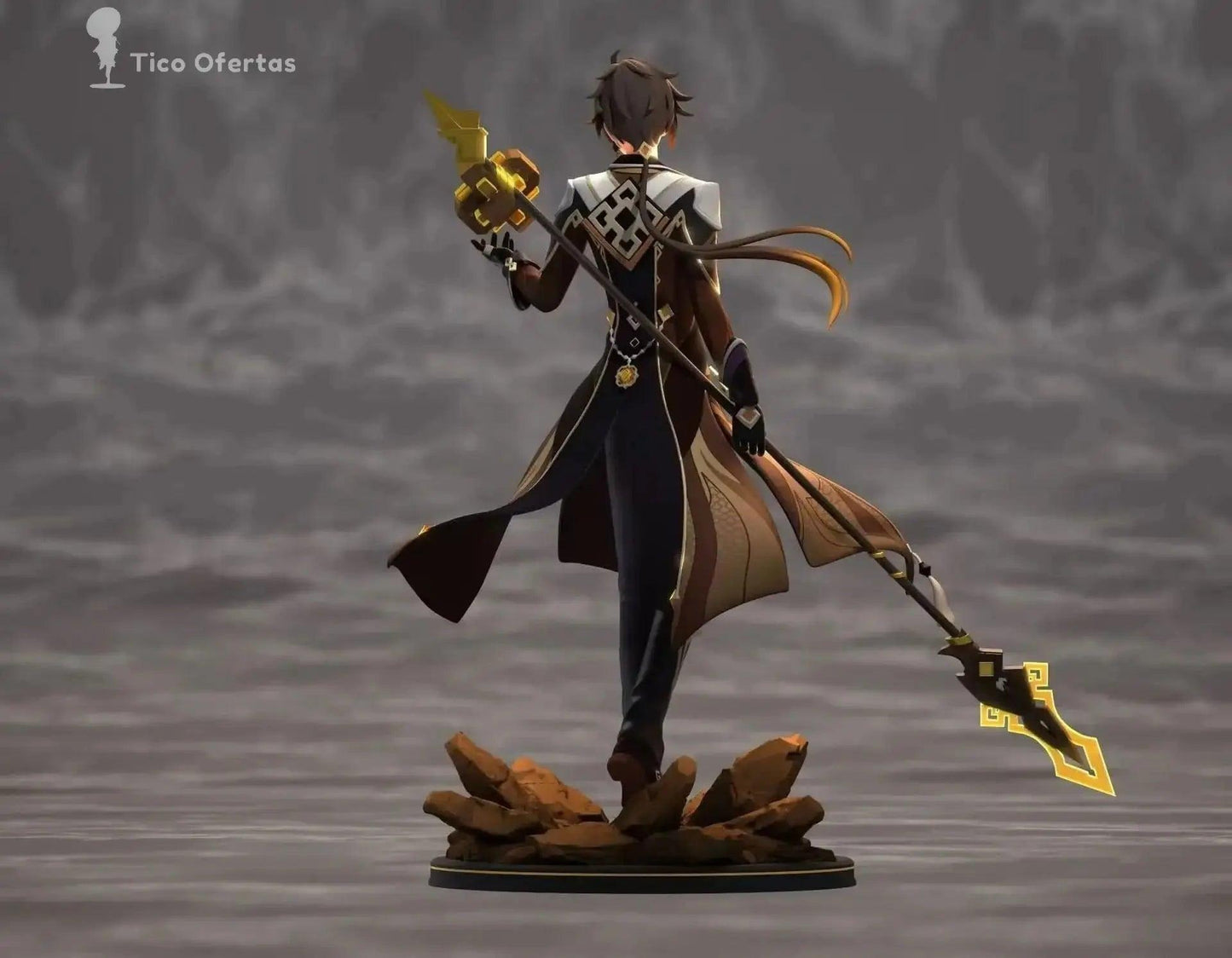 Dim Gray Figura Genshin Impact Zhongli | Tienda Figuras Tico Ofertas Costa Rica