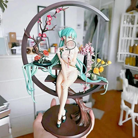 Gray Figura Hatsune Miku Cheongsam - Anime PVC 25cm | Tico Ofertas Costa Rica