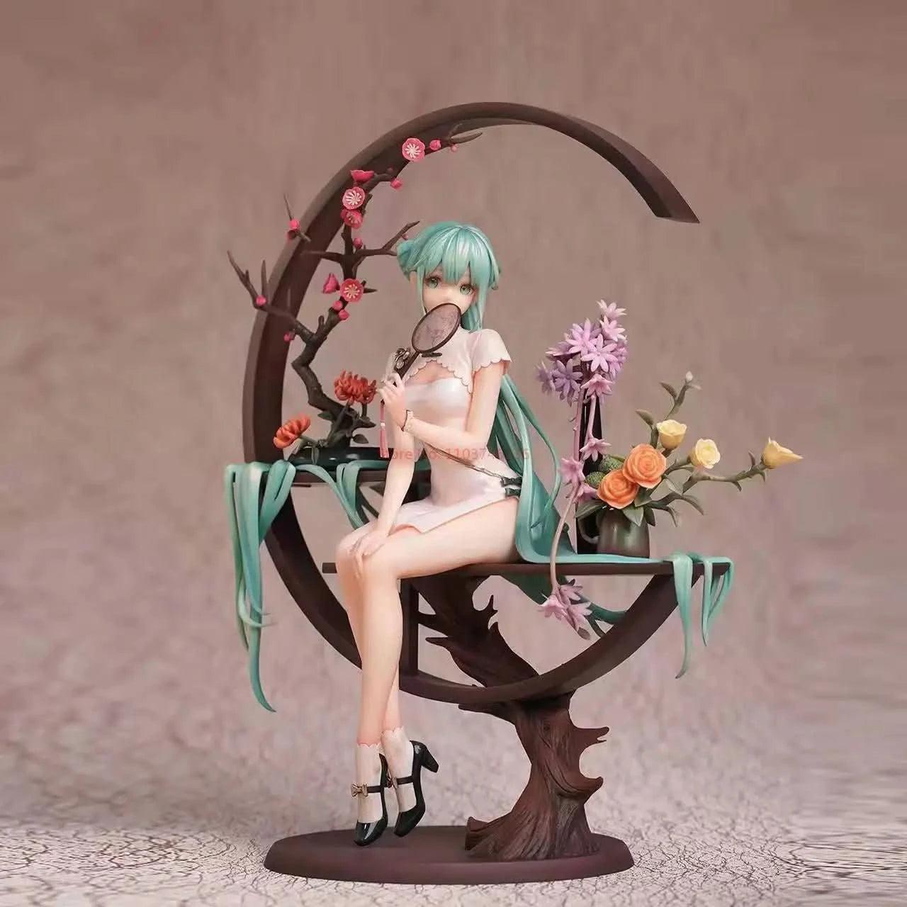 Rosy Brown Figura Hatsune Miku Cheongsam - Anime PVC 25cm | Tico Ofertas Costa Rica