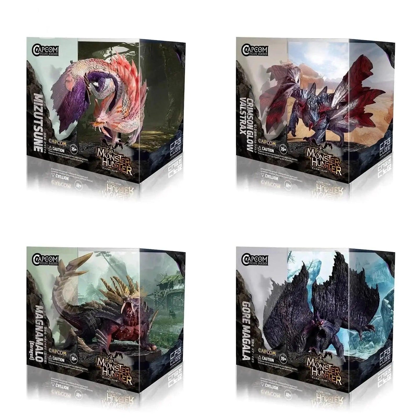 Dark Slate Gray Figura Monster Hunter CUBE - Zinogre, Amatsu, Crimson Glow Valstrax & Más | Tico Ofertas Costa Rica