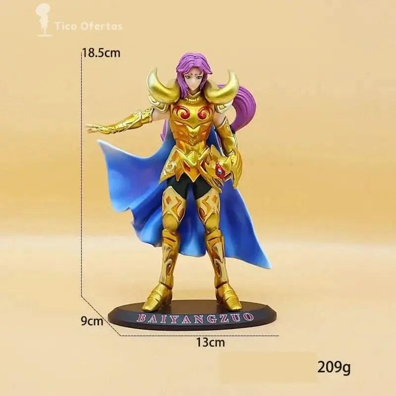 Pale Goldenrod Figura de Acción 20cm Saint Seiya Knights of the Zodiac - Hagen Ennestu Shiryu PVC | Juguetes y Regalos de Cumpleaños