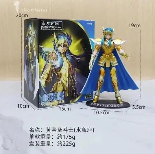 Gray Figura de Acción 20cm Saint Seiya Knights of the Zodiac - Hagen Ennestu Shiryu PVC | Juguetes y Regalos de Cumpleaños