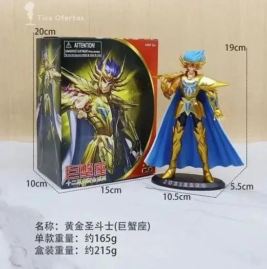 Light Gray Figura de Acción 20cm Saint Seiya Knights of the Zodiac - Hagen Ennestu Shiryu PVC | Juguetes y Regalos de Cumpleaños