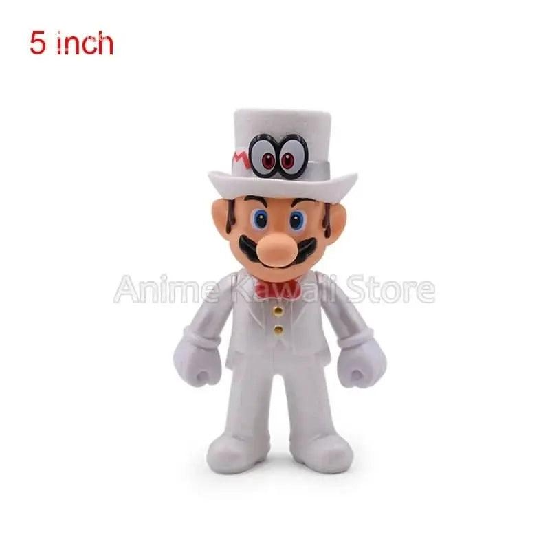 Gray Figura de Acción Anime Super Mario 5” - Luigi | Figuras Anime Costa Rica, Juguete de Cosplay y Regalo para Niños y Cumpleaños