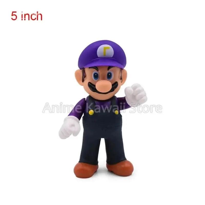 Light Gray Figura de Acción Anime Super Mario 5” - Luigi | Figuras Anime Costa Rica, Juguete de Cosplay y Regalo para Niños y Cumpleaños