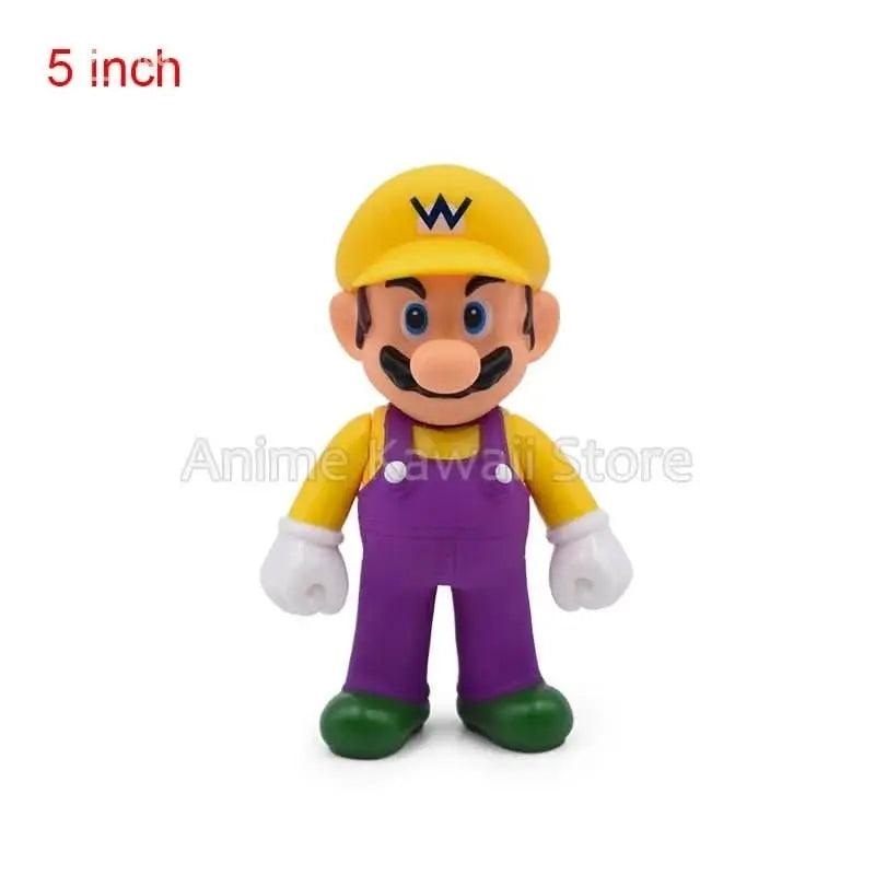 Light Gray Figura de Acción Anime Super Mario 5” - Luigi | Figuras Anime Costa Rica, Juguete de Cosplay y Regalo para Niños y Cumpleaños