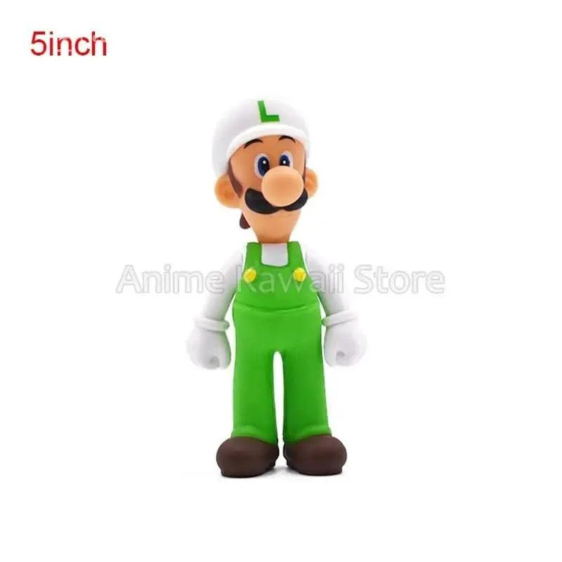 Antique White Figura de Acción Anime Super Mario 5” - Luigi | Figuras Anime Costa Rica, Juguete de Cosplay y Regalo para Niños y Cumpleaños