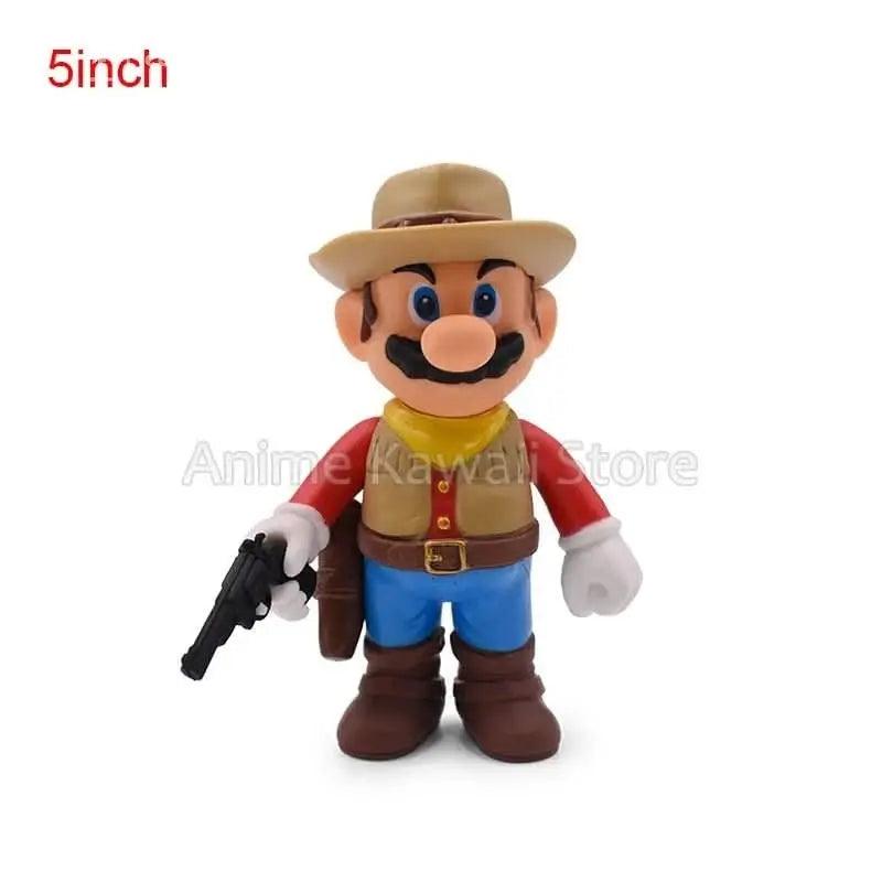 Rosy Brown Figura de Acción Anime Super Mario 5” - Luigi | Figuras Anime Costa Rica, Juguete de Cosplay y Regalo para Niños y Cumpleaños