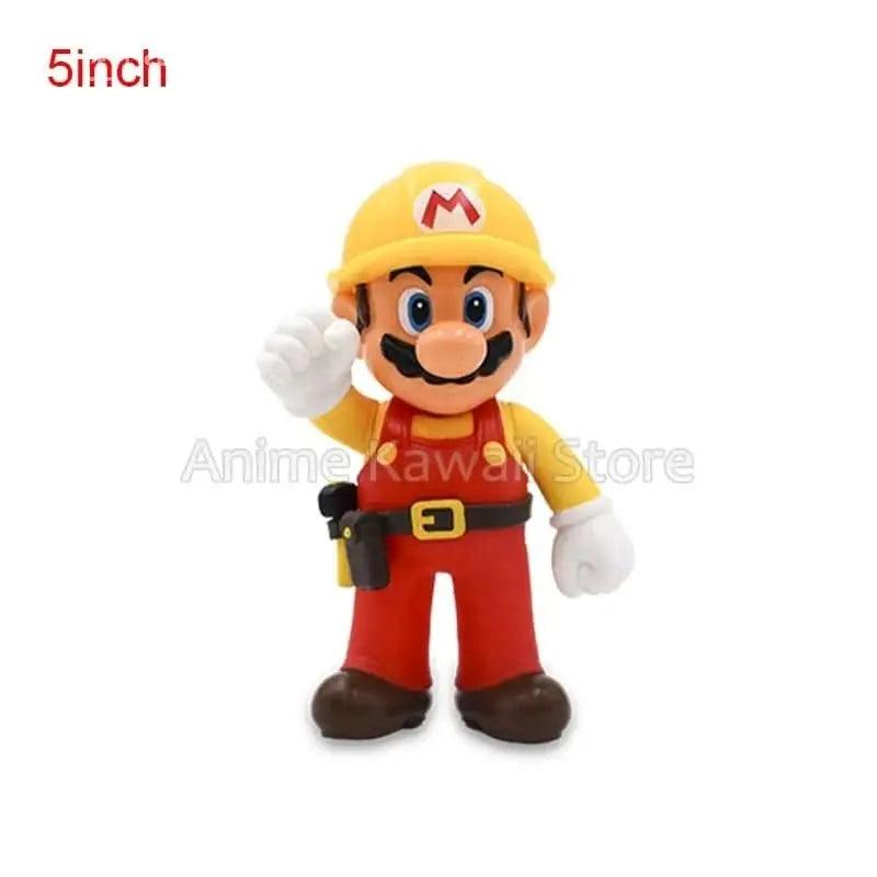 Dark Slate Gray Figura de Acción Anime Super Mario 5” - Luigi | Figuras Anime Costa Rica, Juguete de Cosplay y Regalo para Niños y Cumpleaños