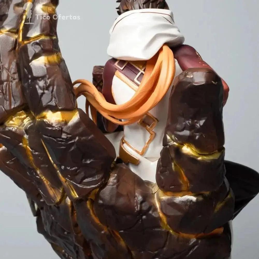 Gray Figura de Acción Genshin Impact - Zhongli Sentado 26CM PVC | Figuras Anime Costa Rica, Modelo de Colección y Regalo Premium