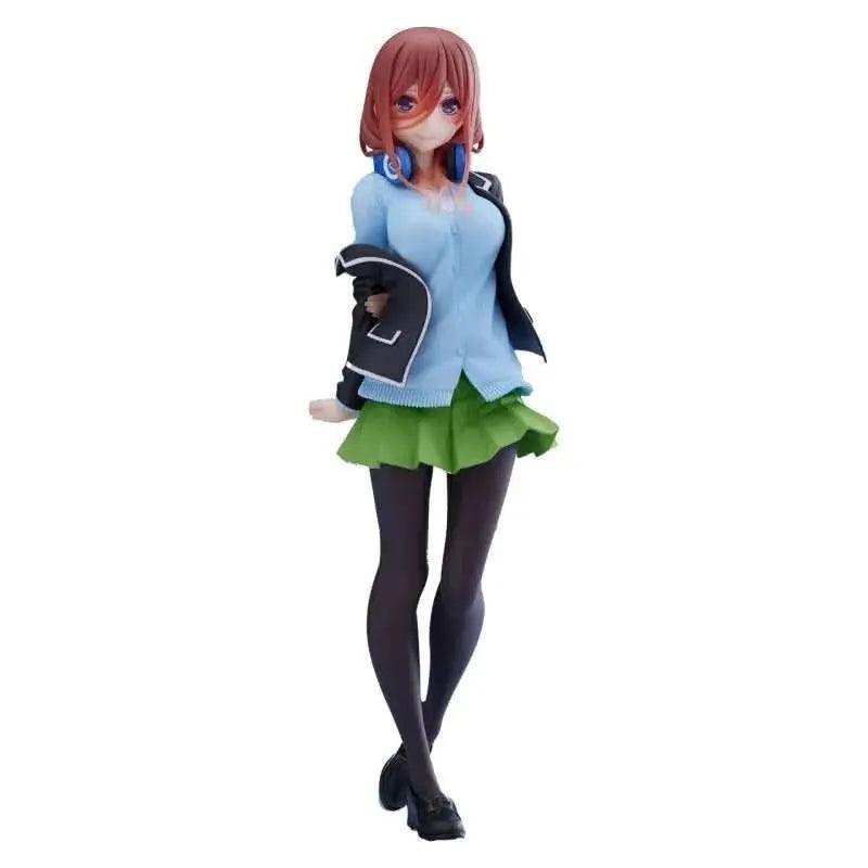 Dark Slate Gray Figura de Acción Original TAITO Quintessential Quintuplets - Nakano Ichika, Nino, Miku, Yotsuba e Itsuki en Uniforme | Modelo PVC en Costa Rica