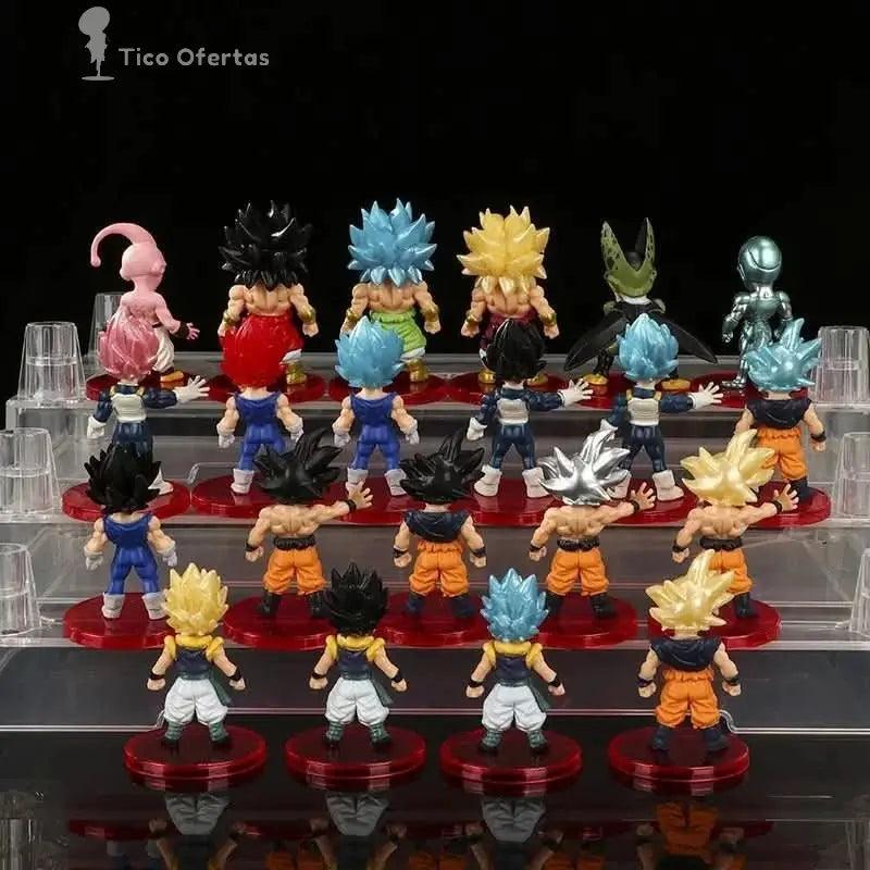 Black Figura de Dragon Ball Z | Goku, Vegeta, Trunks, Majin Buu, Frieza | 6.5CM | Tico Ofertas Costa Rica