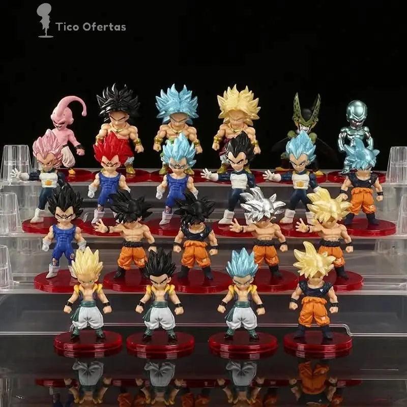 Black Figura de Dragon Ball Z | Goku, Vegeta, Trunks, Majin Buu, Frieza | 6.5CM | Tico Ofertas Costa Rica