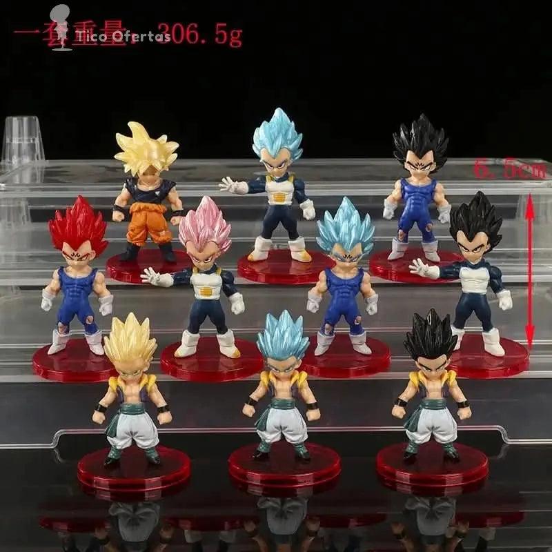 Black Figura de Dragon Ball Z | Goku, Vegeta, Trunks, Majin Buu, Frieza | 6.5CM | Tico Ofertas Costa Rica