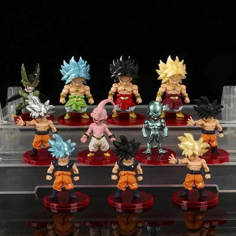 Black Figura de Dragon Ball Z | Goku, Vegeta, Trunks, Majin Buu, Frieza | 6.5CM | Tico Ofertas Costa Rica