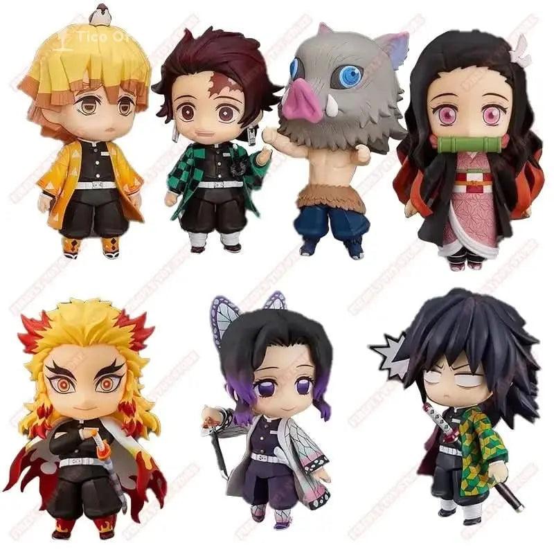 Dark Slate Gray Figuras Demon Slayer: Kimetsu no Yaiba | Tanjirou & Nezuko | Nendoroid | tienda Anime Tico Ofertas