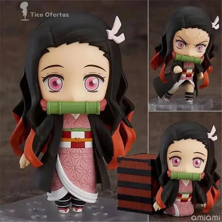 Dark Slate Gray Figuras Demon Slayer: Kimetsu no Yaiba | Tanjirou & Nezuko | Nendoroid | tienda Anime Tico Ofertas