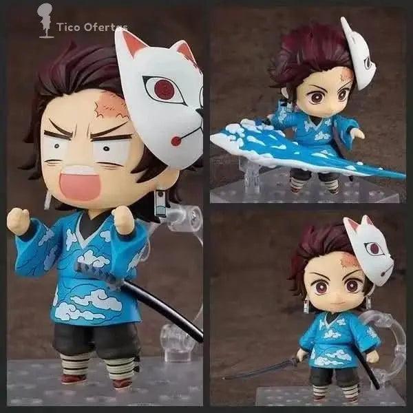 Dark Slate Gray Figuras Demon Slayer: Kimetsu no Yaiba | Tanjirou & Nezuko | Nendoroid | tienda Anime Tico Ofertas