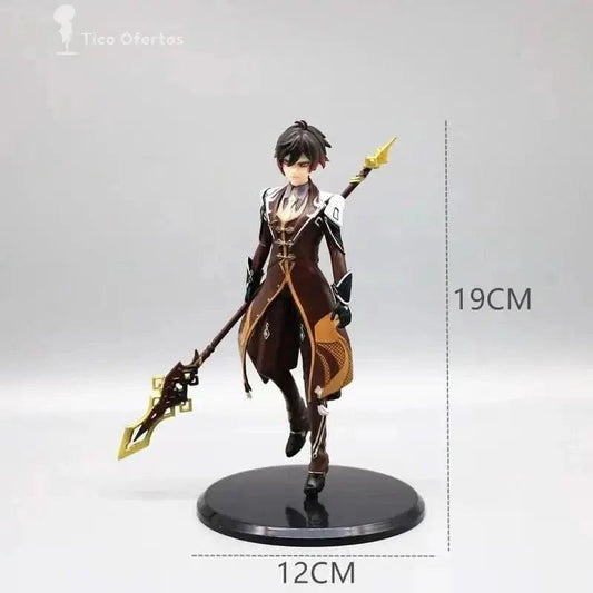 Light Gray Figuras Genshin Impact | Zhongli, Klee, Hu Tao, Paimon | 19CM PVC | Tico Ofertas Costa Rica