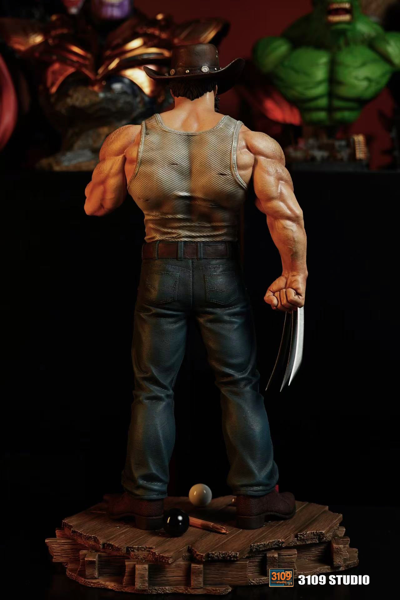 Black Estatuilla Marvel | Wolverine | 3109 Studio | Tienda Anime | Tico Ofertas