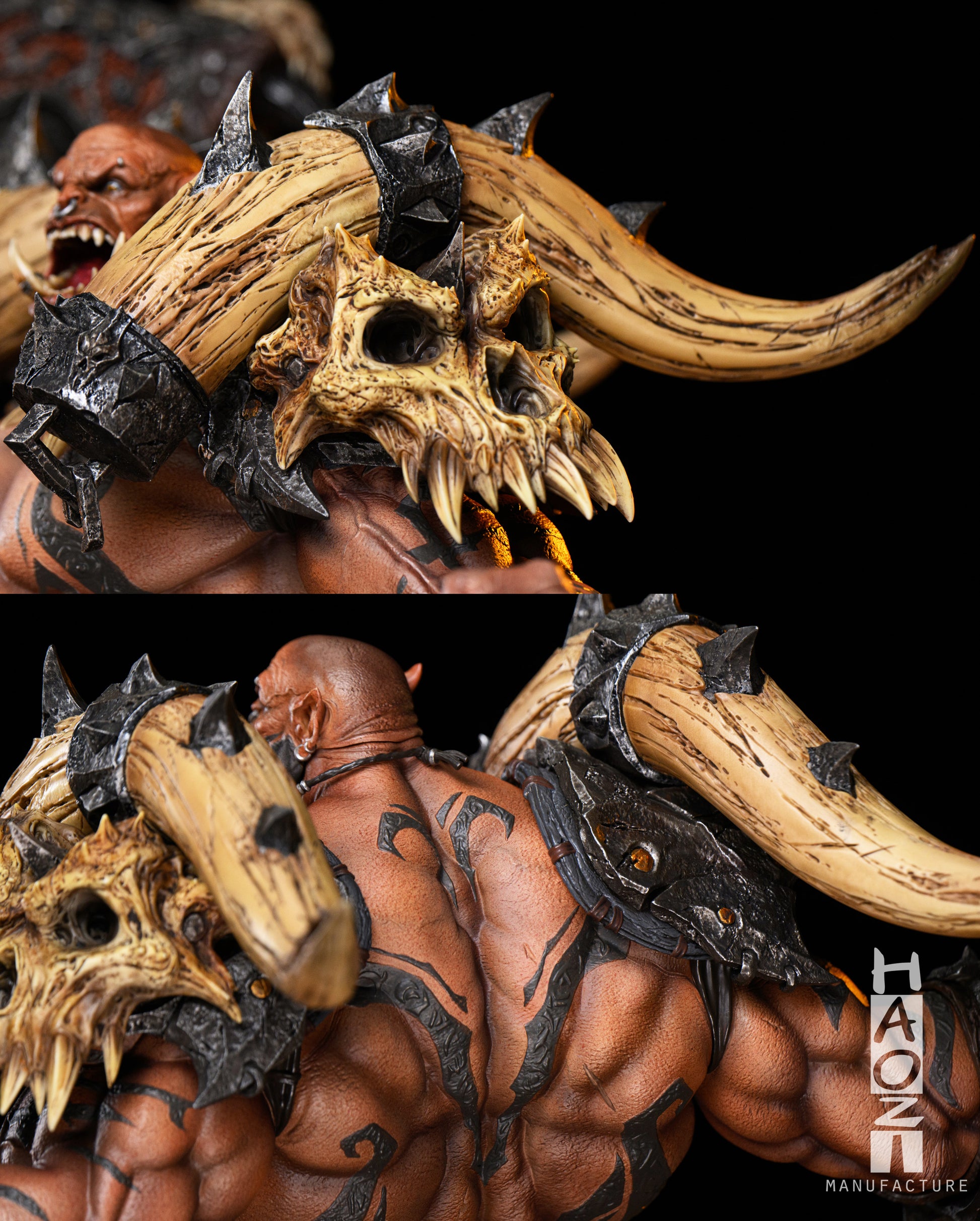 Dark Khaki Estatuilla World of Warcraft | Garrosh Hellscream | HAOZI Studio | Tienda Anime Nicaragua | Tico Ofertas