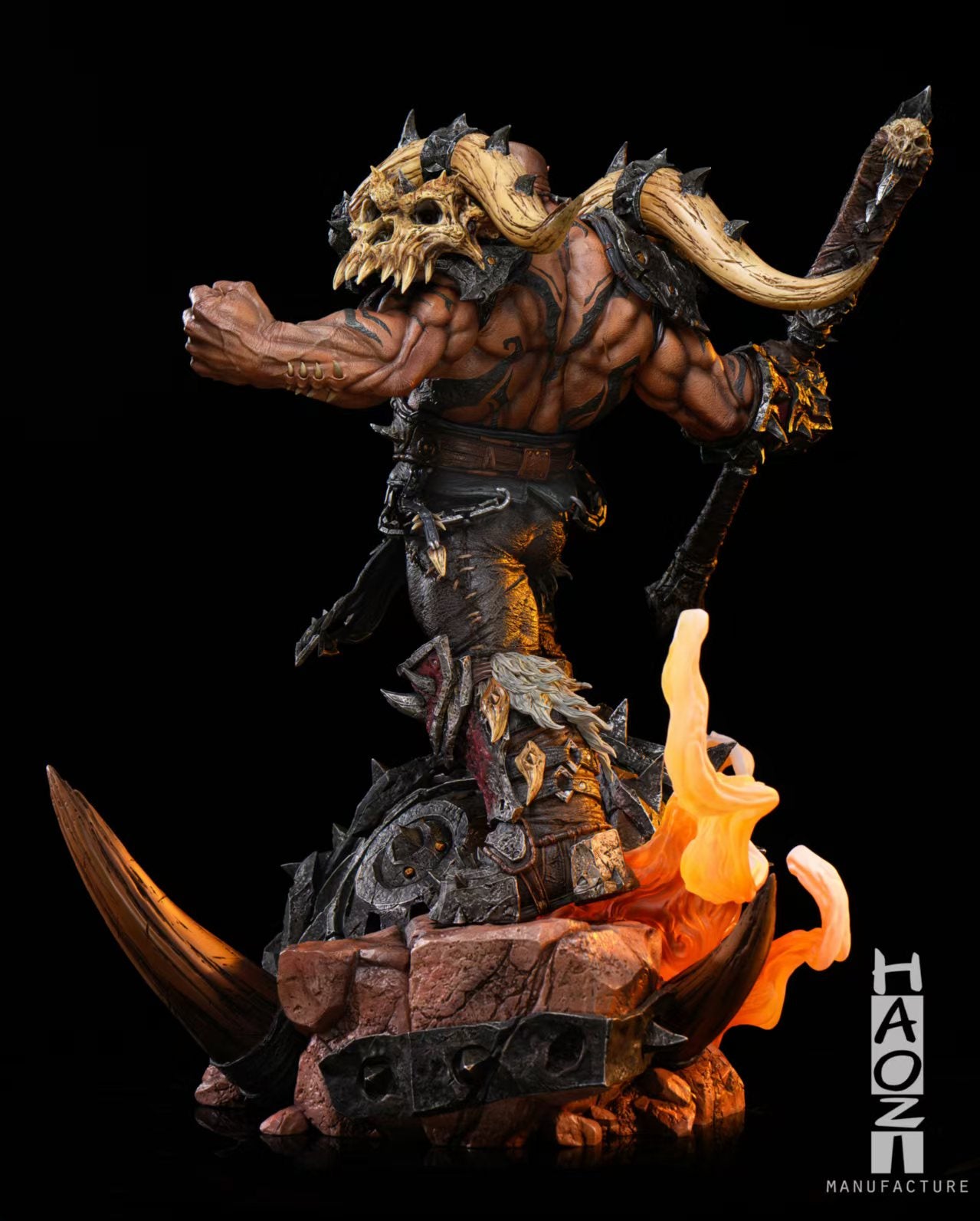 Dark Khaki Estatuilla World of Warcraft | Garrosh Hellscream | HAOZI Studio | Tienda Anime Nicaragua | Tico Ofertas