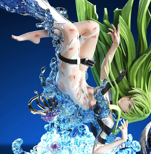 Light Gray Estatuilla Code Geass × NieR: Automata | C.C x 2B | Tienda Anime | Tico Ofertas