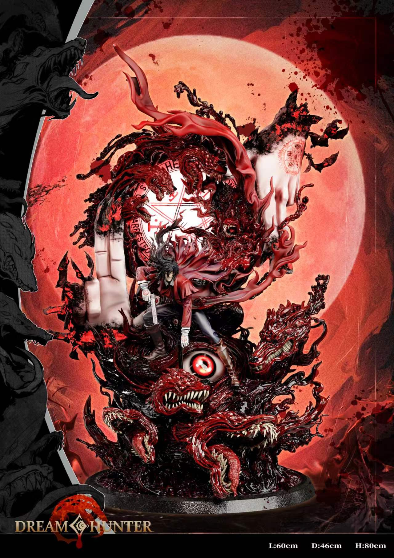 Light Coral Estatuilla Hellsing | Alucard | Dream Hunter Studio | 1/6 GK Statue | Tico Ofertas