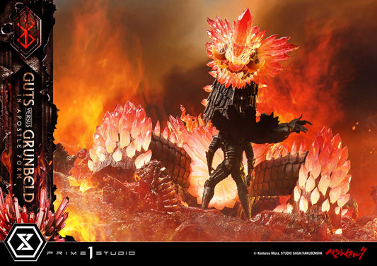 Saddle Brown Estatuilla Berserk | Guts vs Grunbeld (Apostle Form) | Prime 1 Studio | Tienda Anime | Tico Ofertas