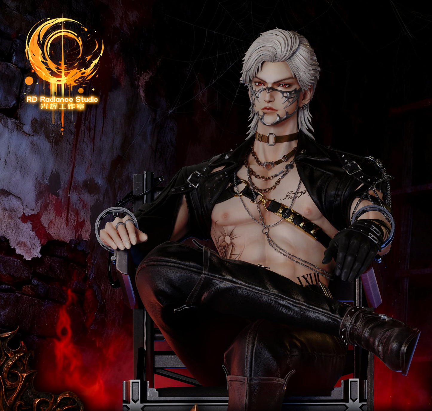 Black Figura Love and Deepspace | Sylus | Radiance Studio | Tienda anime | Tico Ofertas