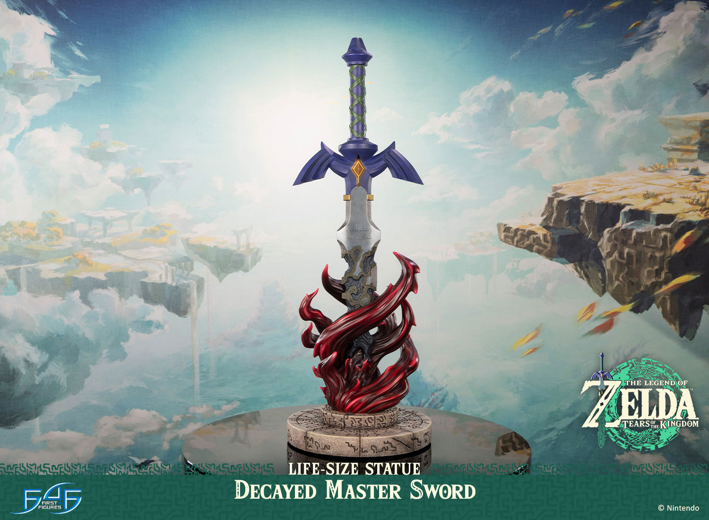 Estatuilla The Legend of Zelda: Tears of the Kingdom | Master Sword (Decayed) | Tienda Anime | Tico Ofertas