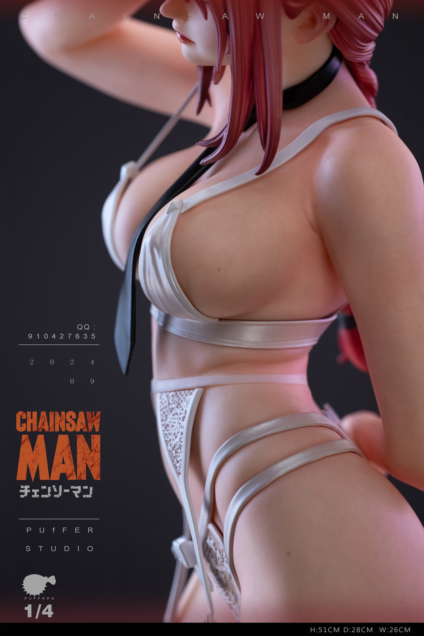 Dim Gray Figura Anime Chainsaw Man | Makima de Puffer Studio | Tienda Anime Costa Rica - Tico Ofertas