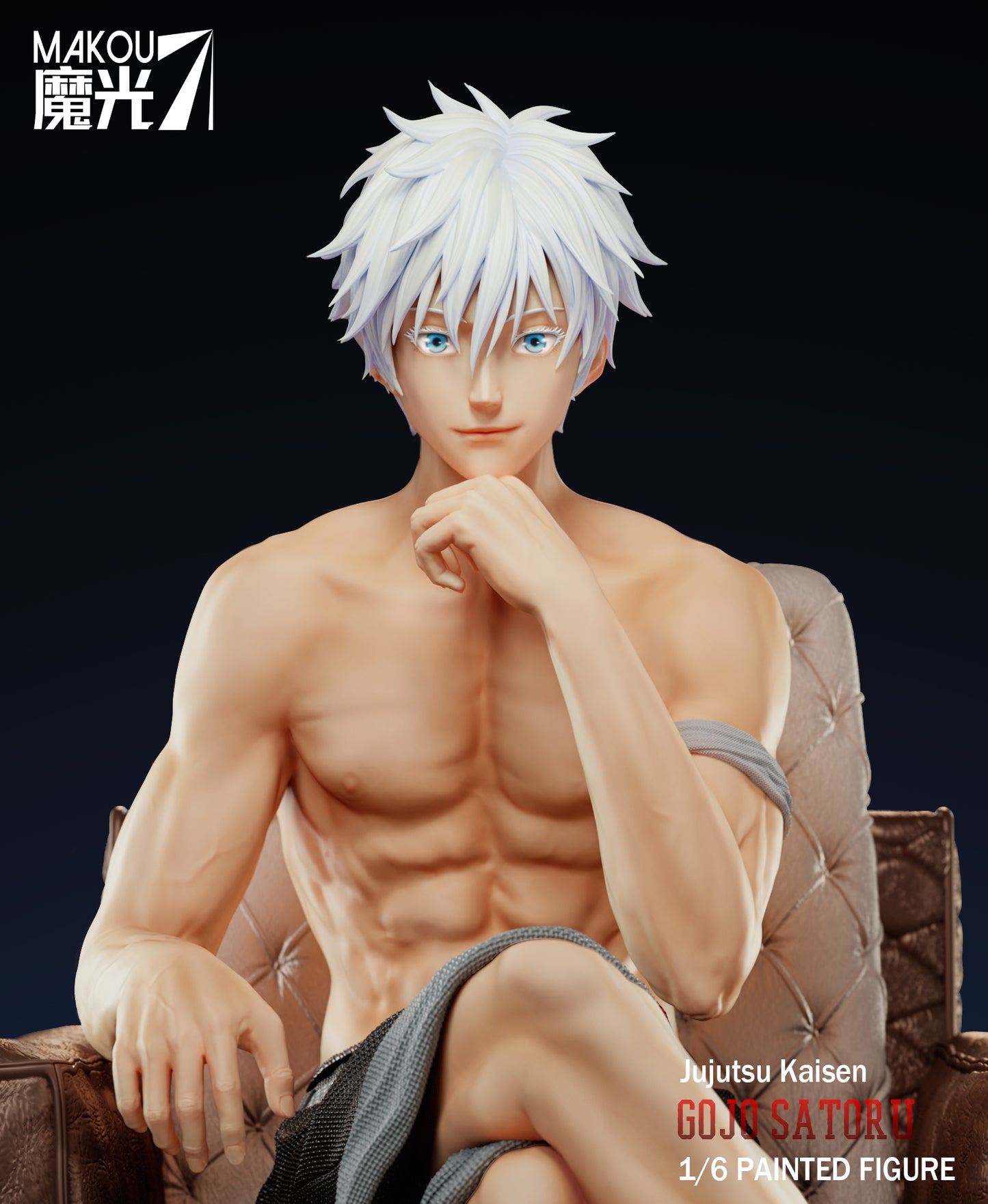 Black Figura Jujutsu Kaisen | Satoru Gojo | MaKou Studio | Tienda Anime | Tico Ofertas