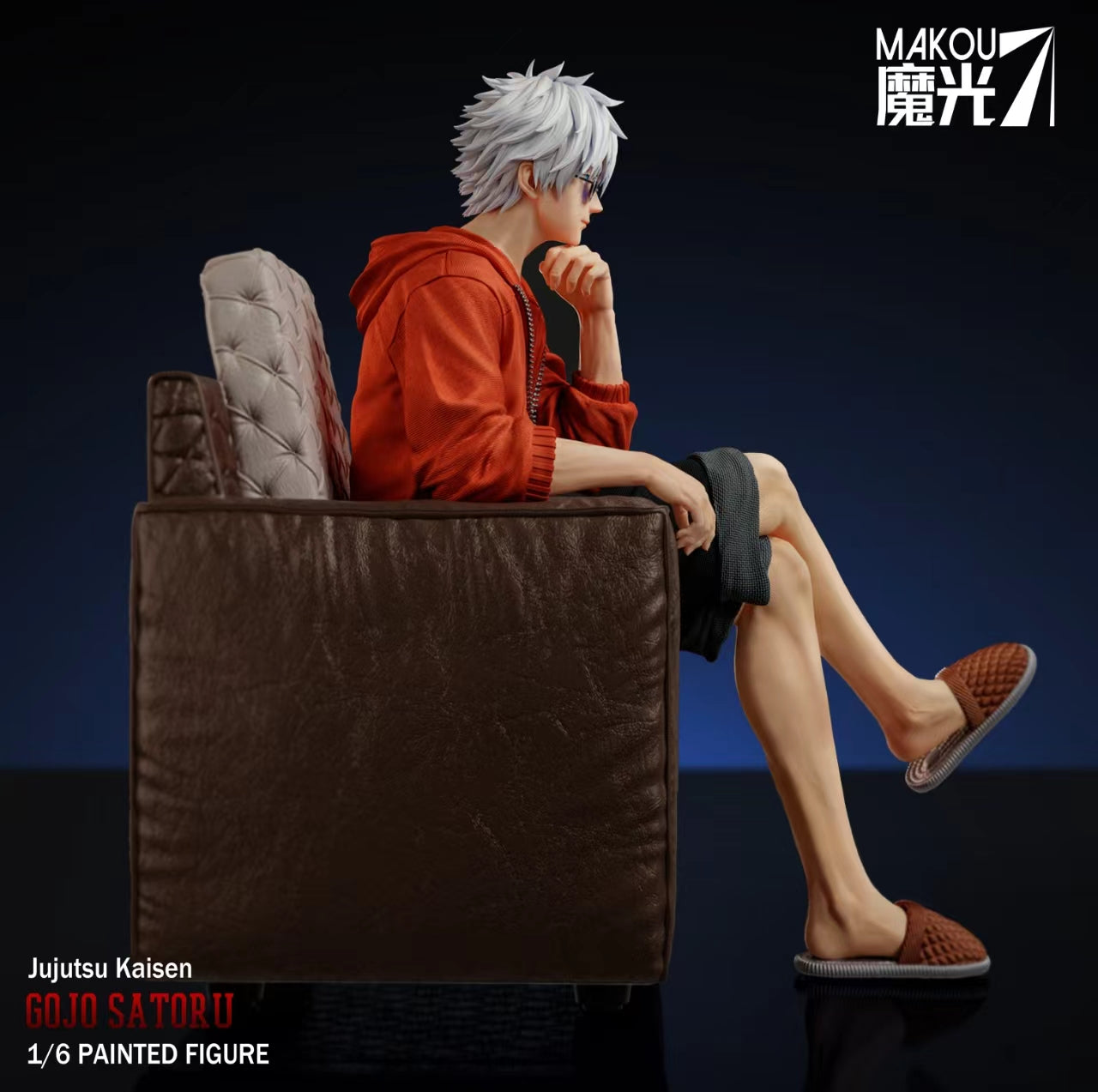 Black Figura Jujutsu Kaisen | Satoru Gojo | MaKou Studio | Tienda Anime | Tico Ofertas