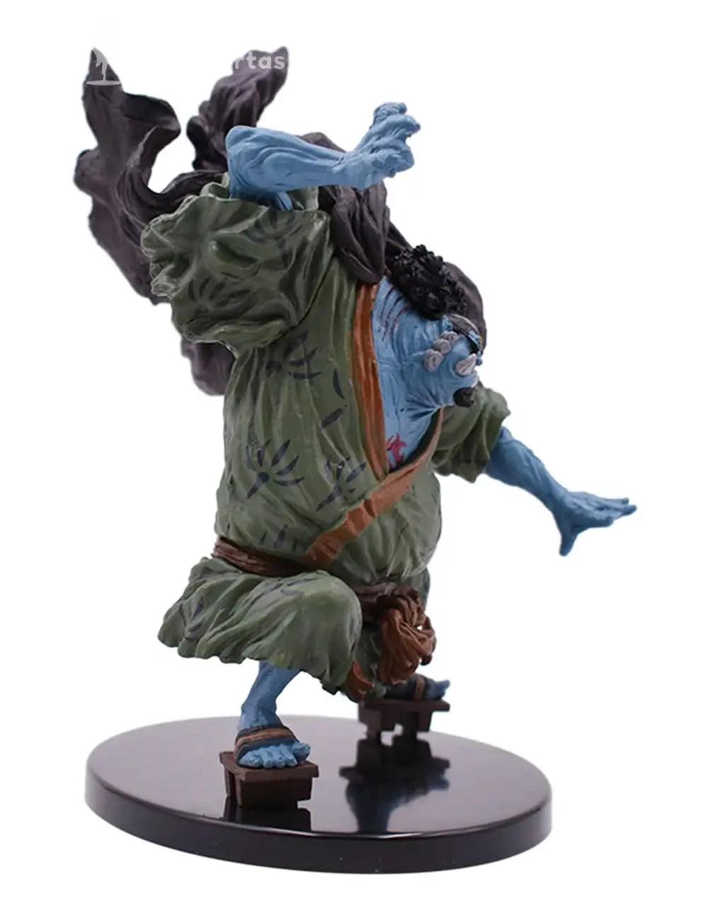 Dark Slate Gray Gudo One Piece Jinbe Action Figure Anime