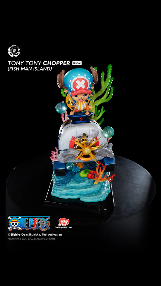 Estatuilla One Piece | Tony Tony Chopper | Tsume Studio | Ikigai Series Fish-Man Island 1/6 (Licensed) | Tico Ofertas Tsume Studio