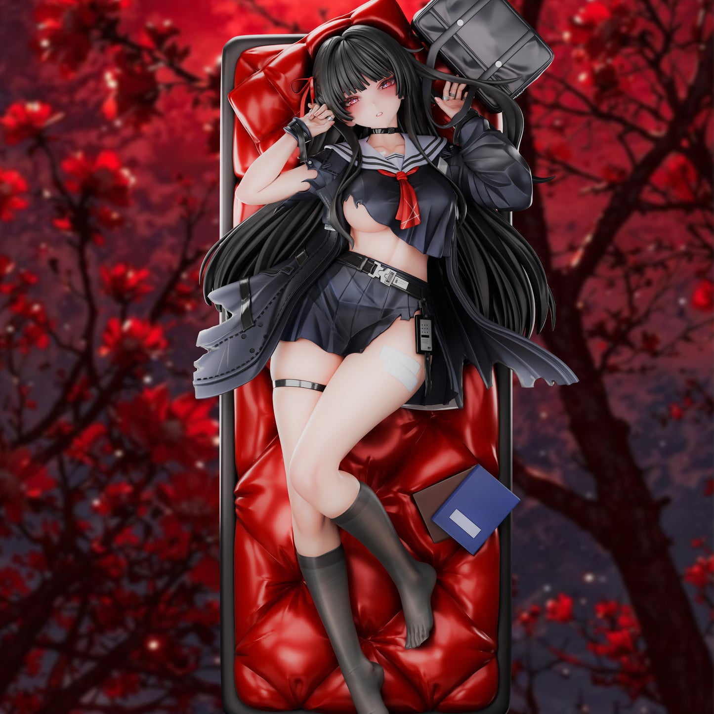 Black Estatuilla Wuthering Waves | Chisa | Alice21 Studio | Tienda Anime | Tico Ofertas