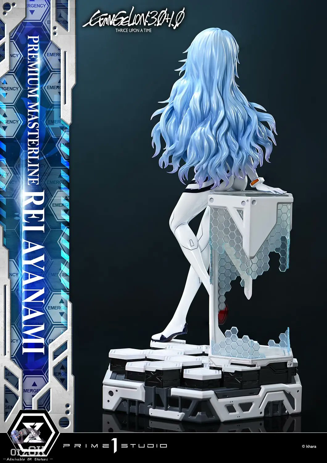 Estatuilla Evangelion: 3.0+1.0 Thrice Upon a Time | Rei Ayanami | Prime 1 Studio | Tienda Anime | Tico Ofertas