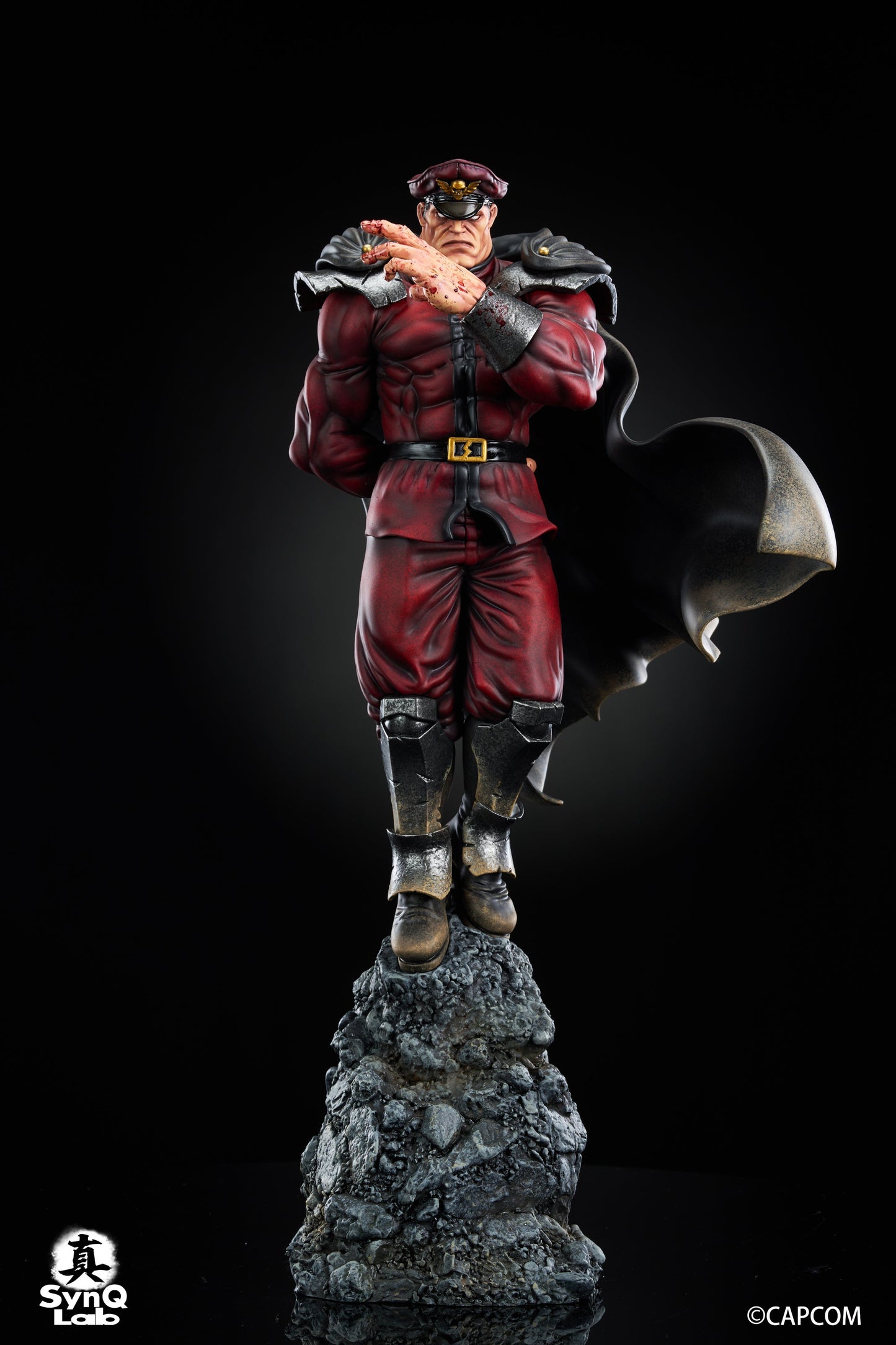 Estatuilla Street Fighter II | M. Bison | SynQ Lab. Collectable Studio | Tienda Anime | Tico Ofertas