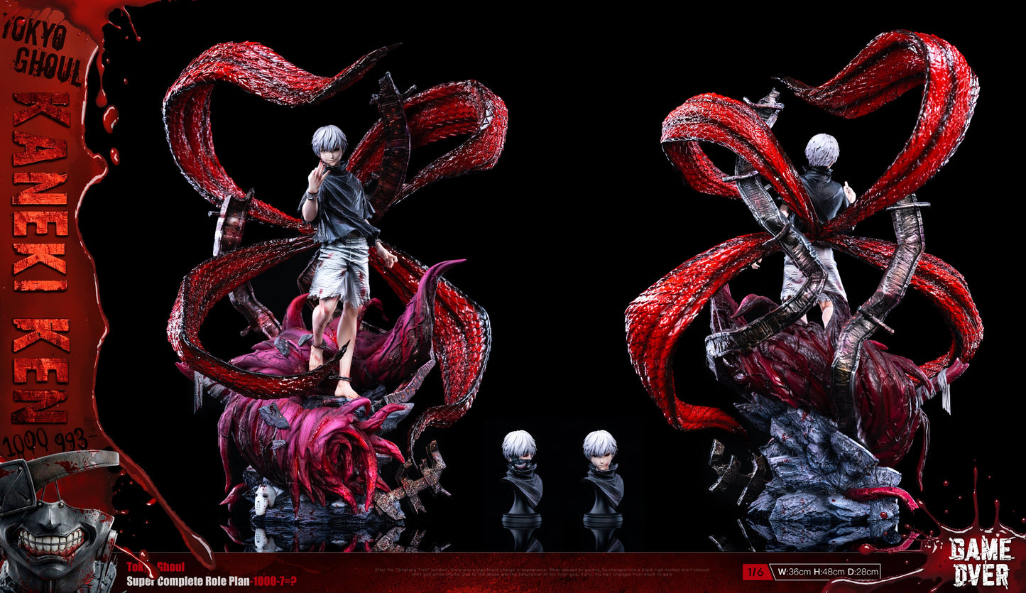 Estatuilla Tokyo Ghoul | Ken Kaneki | Game Over Studio | Tienda Anime | Tico Ofertas Game Over Studio