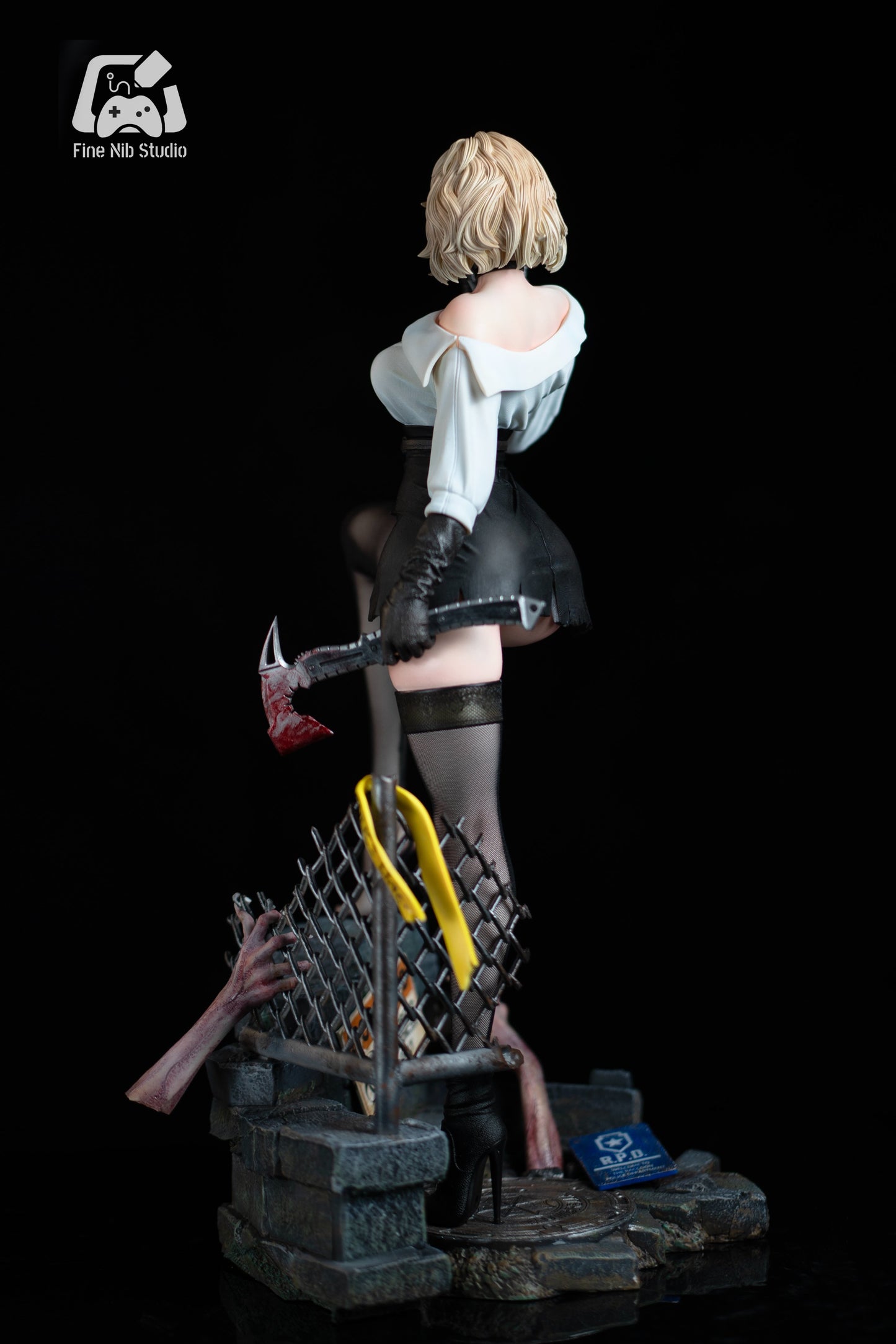 Estatuilla Resident Evil 9 | Grace Ashcroft & Sherry Birkin | Tienda Anime | Tico Ofertas Fine Nib Studio