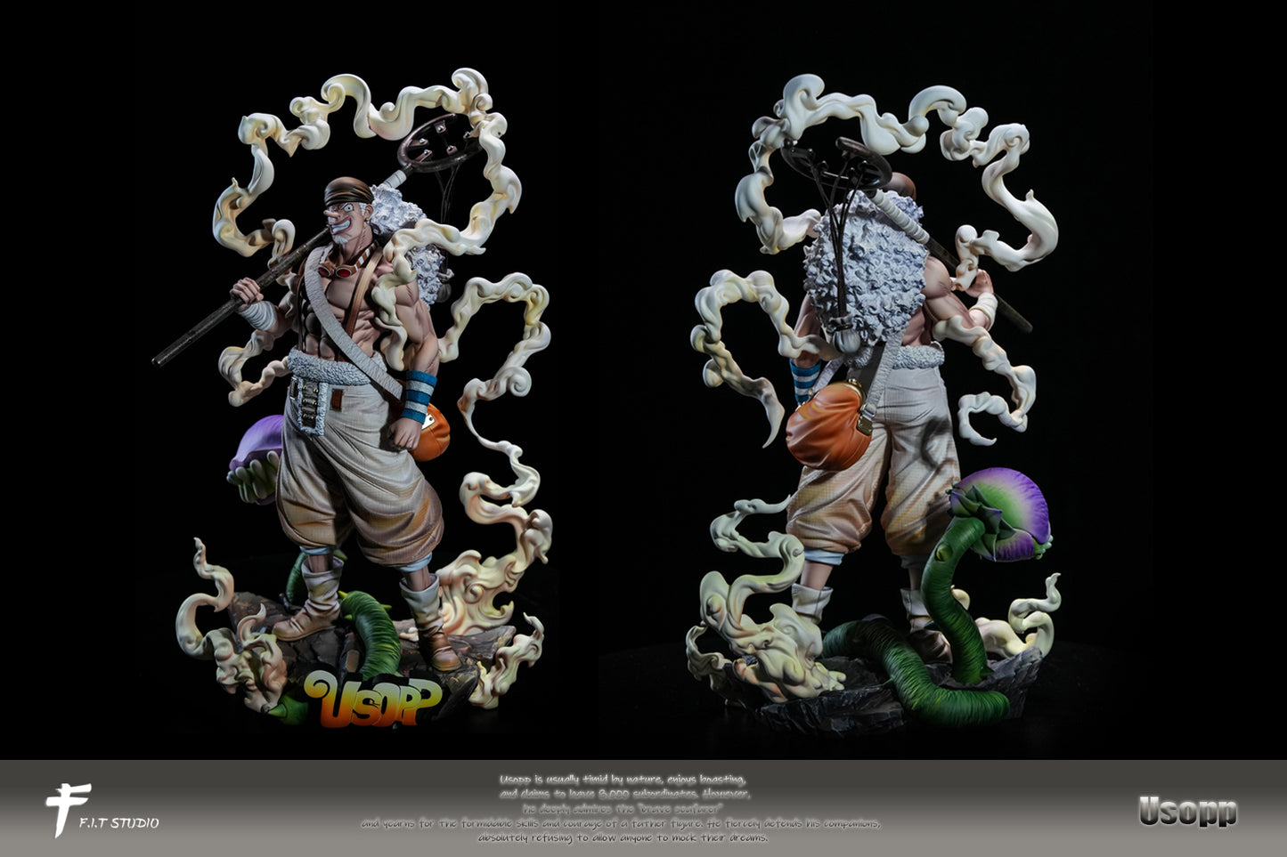 Estatuilla One Piece | Usopp (Nika Form) | F.I.T Studio | Tienda Anime | Tico Ofertas F.I.T Studio