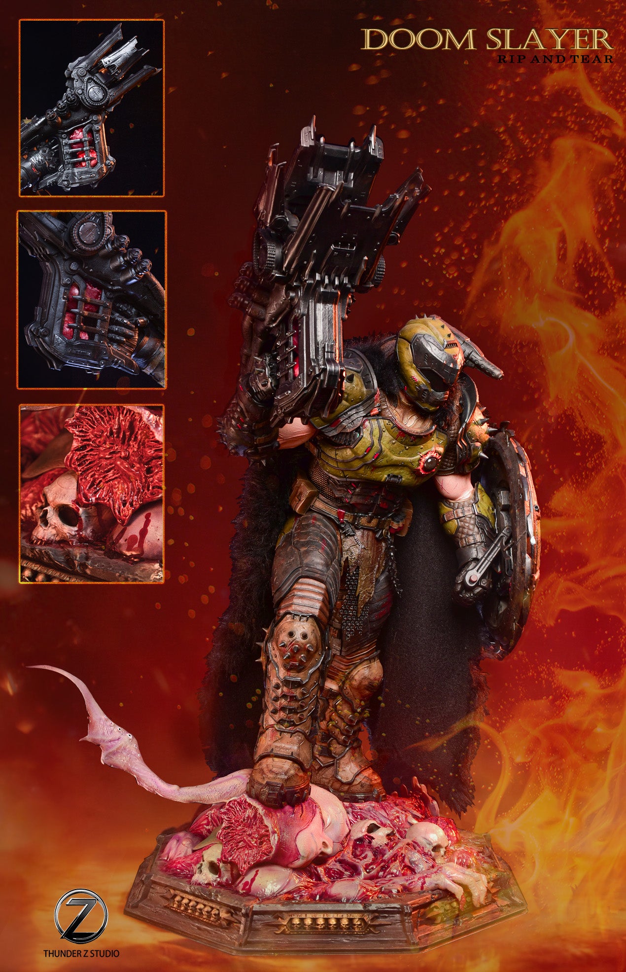 Estatuilla DOOM: The Dark Ages | Doom Slayer | THUNDER Z Studio | Tienda Anime | Tico Ofertas Good Smile Arts Shanghai