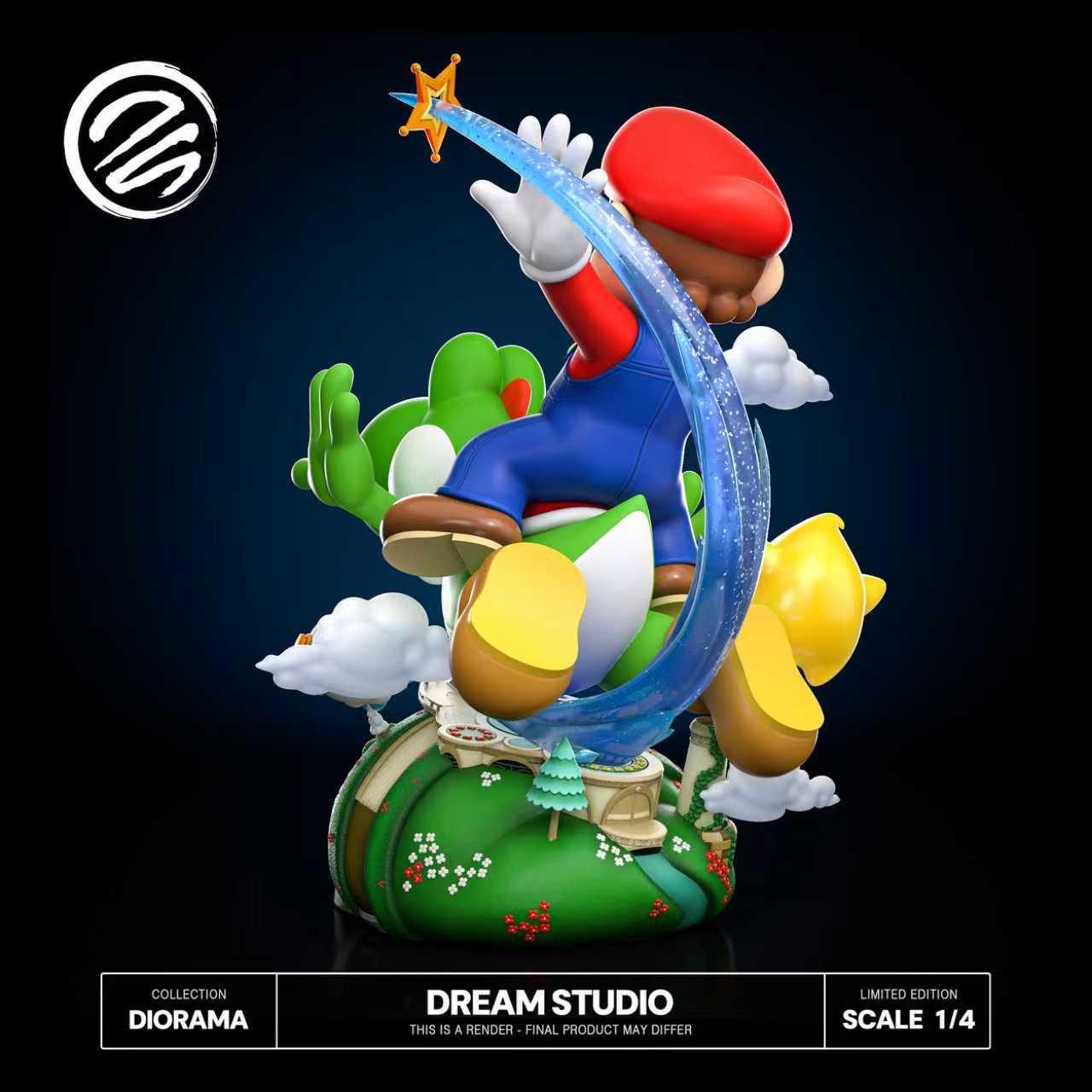 Estatuilla Super Mario Galaxy 2 | Mario x Yoshi | Dream Studio | Tienda Anime | Tico Ofertas Dream Studio