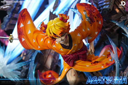 Estatuilla Demon Slayer | Zenitsu Agatsuma vs Daki | JIAO DIAN Studio | Tienda Anime Costa Rica | Tico Ofertas JIAO DIAN Studio