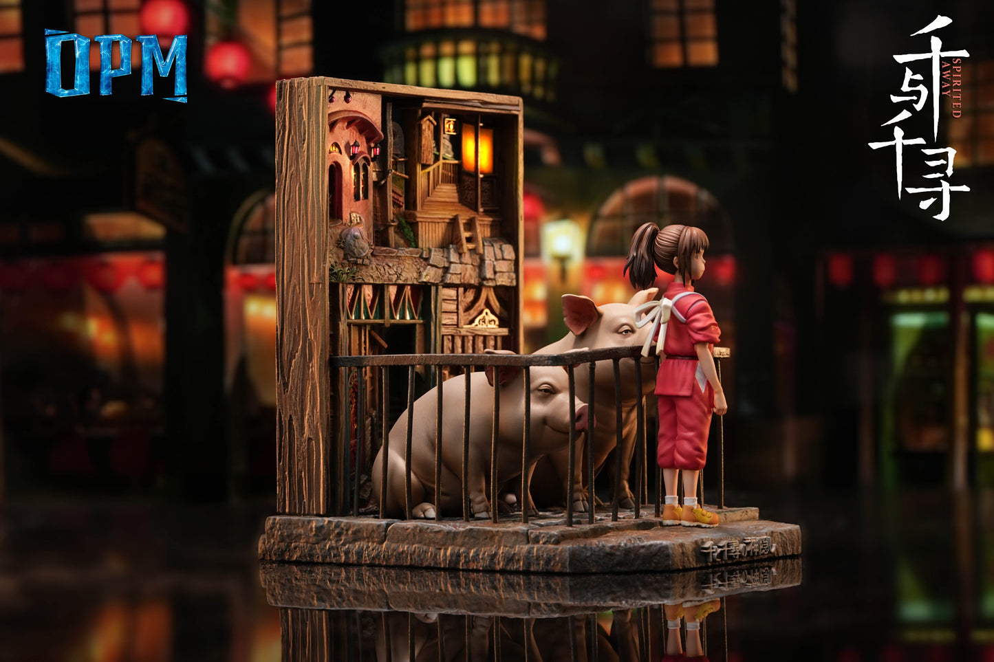 Estatuilla Spirited Away | Chihiro Ogino | OPM Studio (Relief Illustration Series 001) | Tienda Anime Costa Rica | Tico Ofertas OPM Studio